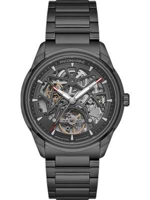 Pacomarine PM.22156.03 Skeleton Otomatik Erkek Kol Saati