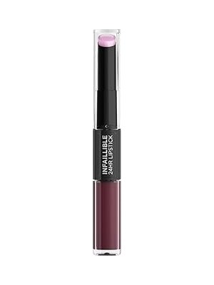 SHC4200 L'oreal Paris Infaillible 2-Step 24 Saat Kalıcı Likit Ruj &amp; Balm - 215 Wine Oclock