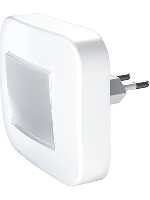 LED Gece Lambası, Iç Mekan Uygulamaları Için Lamba, Gündüz Gece Sensörü, Sıcak Beyaz, 65,0 mm x 84,0 mm x 73,0 Mm, Lunetta Hall