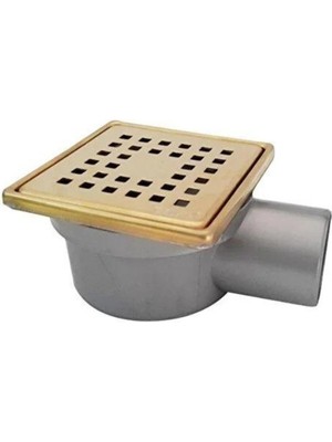 Feyza Design 10X10 Çelik Kare Izgaralı Yer Süzgeci, Dayanıklı ve Pratik Kullanım