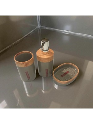 Feyza Design Modern 3'lü Banyo Seti, Şık ve Kullanışlı, Hızlı Kargo