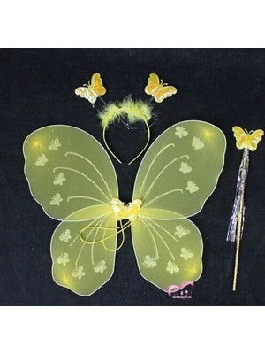 Ecoport Kelebek Kanat Seti Sarı Renk