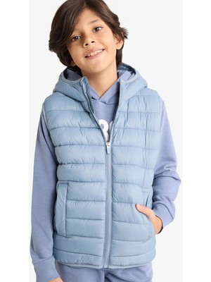 DeFacto Su Itici Kapüşonlu Yelek Erkek ÇOCUK F9523A826SP