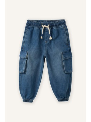 DeFacto Jogger Fit Jean Pantolon Erkek Bebek G6143A526SP