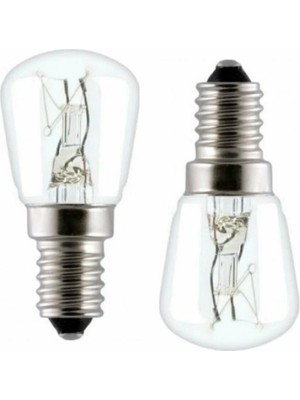 Süppürge Cvs Ile Uyumlu Ankastre Davlumbaz Buzdolabı Fırın 15 Watt Mini Halojen Ampül 2 Adet