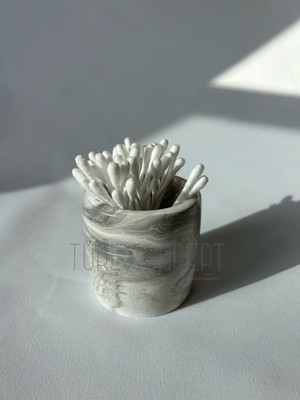 Feyza Design Mermer Desenli Beton Kulak Çubuğu Şık ve Zarif Tasarım