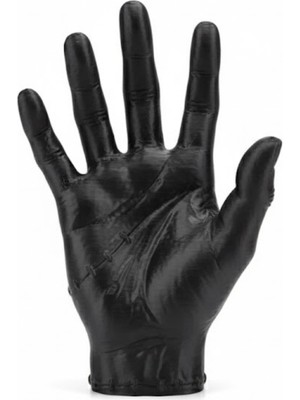 3D Modern Siyah El Heykeli 27X22 cm Konsol ve Raf Üstü Dekor - Lisinya