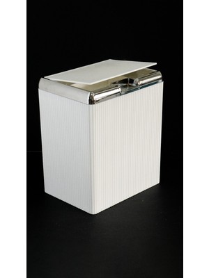 Feyza Design Modern Lisbone Silver Tezgah Üstü Kova, Şık ve Kullanışlı Tasarım