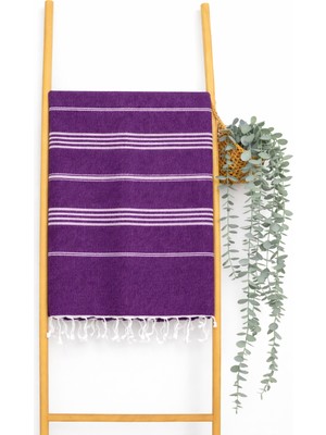 AQUATOLIA Kadyanda Peştemal - %100 Pamuk- 100X180- Peştemal- Plaj Havlusu- Çizgi Desen