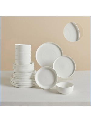 Karaca Stream Bone Blair 24 Parça 6 Kişilik Yemek Takımı