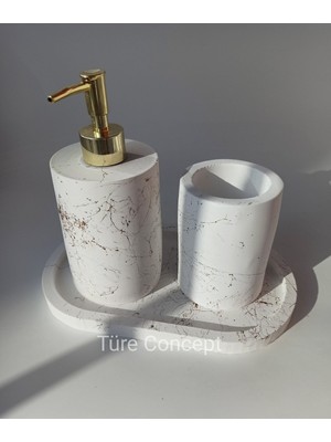 Feyza Design Şık Desenli Banyo Seti, Konfor ve Tarz Için Mükemmel Seçim