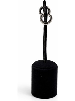 Pangu Gümüş Renk Çelik Kalın Halka Küpe