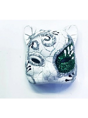 Ecoport Yeşil Seramik Venedik Kedi Magnet