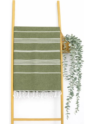 AQUATOLIA Kadyanda Peştemal - %100 Pamuk- 100X180- Peştemal- Plaj Havlusu- Çizgi Desen