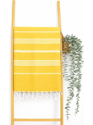 AQUATOLIA Kadyanda Peştemal - %100 Pamuk- 100X180- Peştemal- Plaj Havlusu- Çizgi Desen