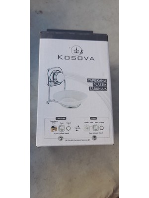 Feyza Design Pratik ve Şık Yapışkanlı Plastik Sabunluk, Banyonuzun Vazgeçilmezi