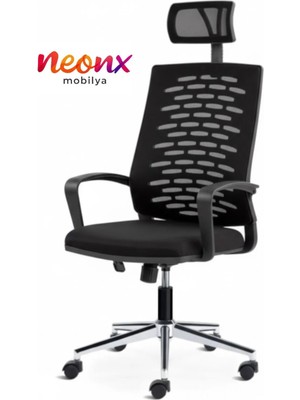 Neonx Neonx| Life Plus Çalışma Sandalyesi | Başlıklı Çalışma Sandalyesi | Yönetici Koltuğu
