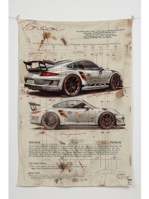 Charmbi Gamer Duvar Örtüsü -  Çok Renkli Anime Temalı Kumaş Oda Dekoru Tapestry