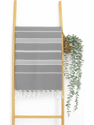 AQUATOLIA Kadyanda Peştemal - %100 Pamuk- 100X180- Peştemal- Plaj Havlusu- Çizgi Desen