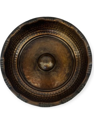Feyza Design Bakır Hamam Tası, 18 Cm, Sağlam ve Şık Tasarım
