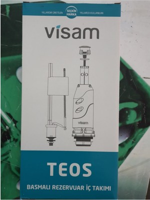 Feyza Design Vissam Seramik Rezervuar Iç Takım Seti, Şık ve Dayanıklı Tasarım