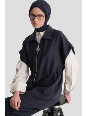 Armine Yelekli Takım Lacivert