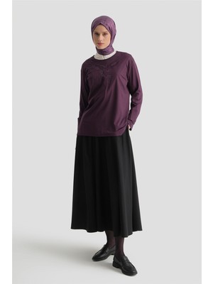 Armine Penye 24YD9021 Mürdüm