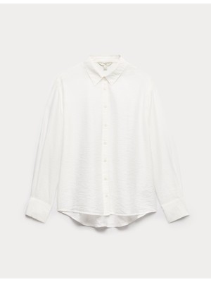 Marks & Spencer Dokulu Kadın Gömlek