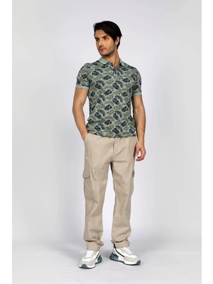 Lee Cooper Ketgo Normal Bel Normal Kesim Düz Paça %100 Pamuk Taş Erkek Pantolon