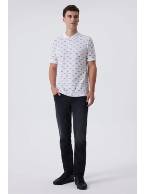 Lee Cooper Jagger Normal Bel Dar Kesim Düz Paça Siyah Erkek Jean Pantolon