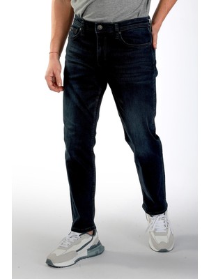 Lee Cooper Jagger Normal Bel Dar Kesim Düz Paça Mavi Erkek Jean Pantolon