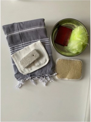 Feyza Design Pratik ve Şık 7'li Banyo Seti, Hijyen ve Konfor Sağlayan Ihtiyaçlar