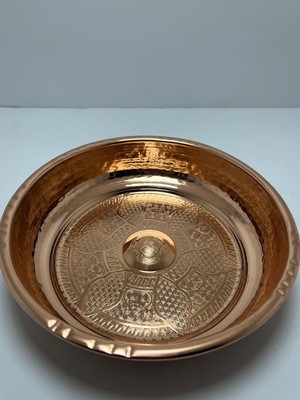 Feyza Design El Yapımı Bakır Hamam Taşı, Geleneksel ve Şık Tasarım