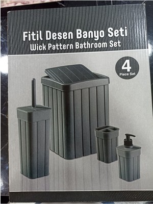 Feyza Design Şık ve Fonksiyonel Banyo Seti, Rahatlık ve Temizlik Için Ideal Seçim