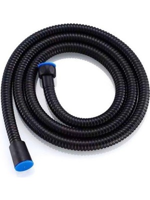 Feyza Design Neiko Mat Siyah 150 cm Duş Hortumu, Dayanıklı ve Esnek Tasarım