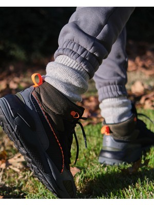 Bolero Erkek Termal Outdoor Yünlü Çorap Gri