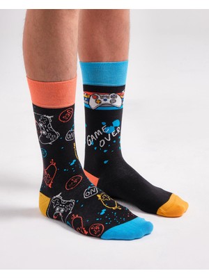 Bolero Video Game Vibes Eşi Farklı Çorap