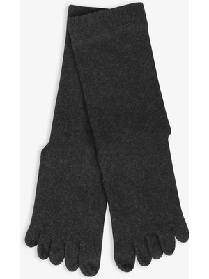 Bolero Erkek Mantar Önleyici Parmak Çorap Antrasit