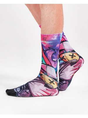 Bolero King Of The Writers Graffiti Tasarım Çorap