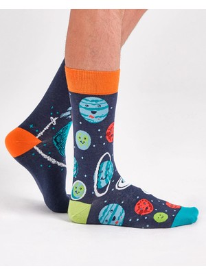Bolero Spacecraft Vibes Eşi Farklı Çorap