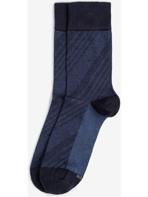 Bolero Erkek Premium Dikişsiz Yazlık Bambu Çorap Lacivert