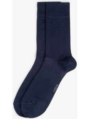Bolero Erkek Premium Dikişsiz Yazlık Bambu Çorap Lacivert