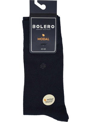 Bolero Erkek Premium Dikişsiz Modal Çorap Lacivert