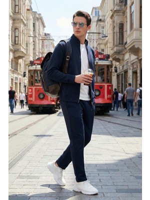 Buratti Pamuklu Slim Fit Normal Bel Daralan Paça Çimalı Pantolon Erkek Pantolon 5908088