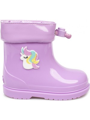 Igor W10253 BIMBI UNICORNIO Lila Kız Çocuk Yağmur Çizmesi