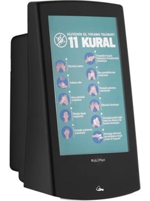 Feyza Design 500 ml Siyah Köpük Sabun Dispenseri, Pratik ve Şık Tasarım