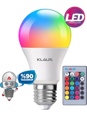 Klaus Uzaktan Kumandalı Led Lamba
