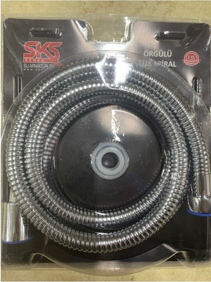 Feyza Design Şık ve Dayanıklı Örgülü Duşa Spiral, Modern Tasarım ve Kolay Kullanım