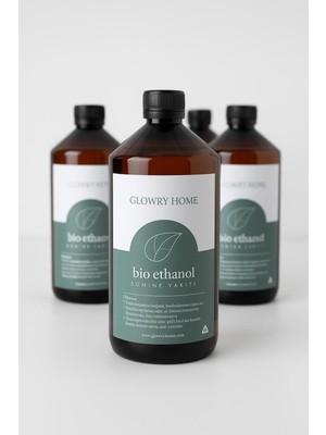 Özgürce Temiz Yanma Bio Ethanol Şömine Yakıtı 1 Litre, Kokusuz ve Duman Yapmaz