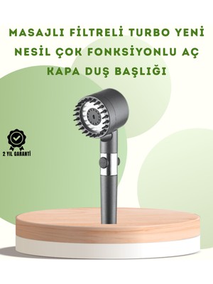 Feyza Design Pratik ve Filtreli Duş Başlığı ile Konforlu Banyo Deneyimi